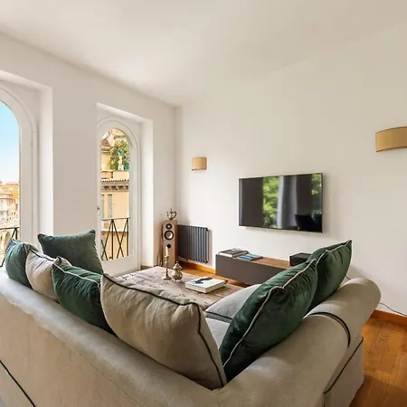 Trilussa Stylish Penthouse Апартаменты Рим